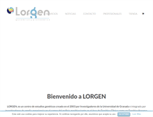 Tablet Screenshot of lorgen.com